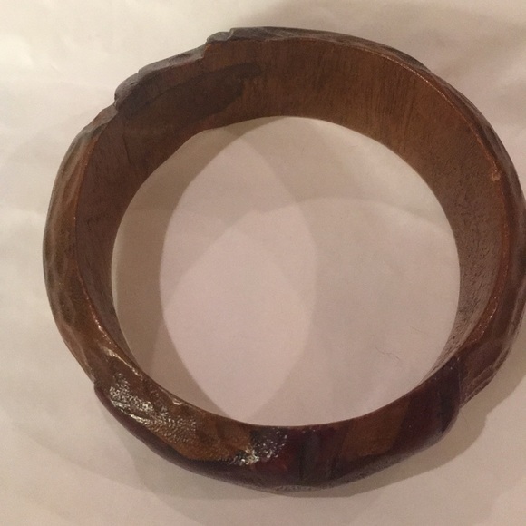 VERY RARE. Vintage FOLK TRAMP ART Bracelet - Picture 6 of 6